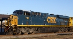 CSX 744 has yet to receive its lightning bolt decals